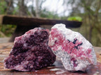 Natural Spherocobaltite Specimens x 4 From Musonoi Mine, Congo - Toprock Gemstones and Minerals 