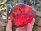 Polished Carnelian Agate Gemstone Bowls x 6 From Madagascar - Toprock Gemstones and Minerals 