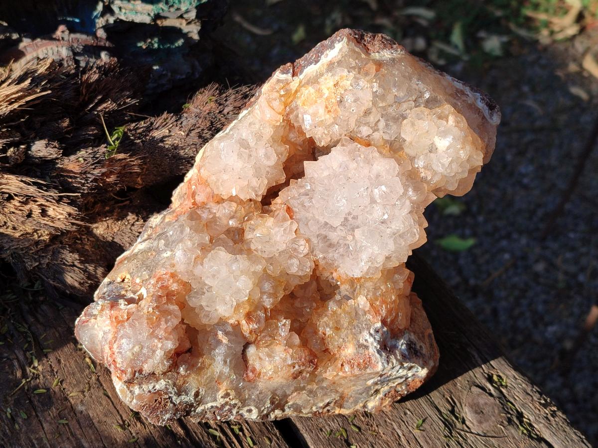 Natural Large Stalagmitic Agate with Cristobalite x 1 From Didi, Madagascar - Toprock Gemstones and Minerals 