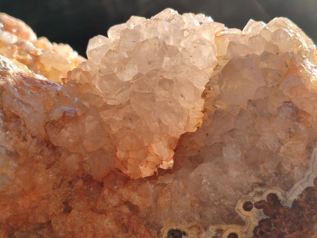 Natural Large Stalagmitic Agate with Cristobalite x 1 From Didi, Madagascar - Toprock Gemstones and Minerals 