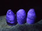 Polished Watermelon Fluorite Standing Display Pieces x 3 From Uis, Namibia - Toprock Gemstones and Minerals 