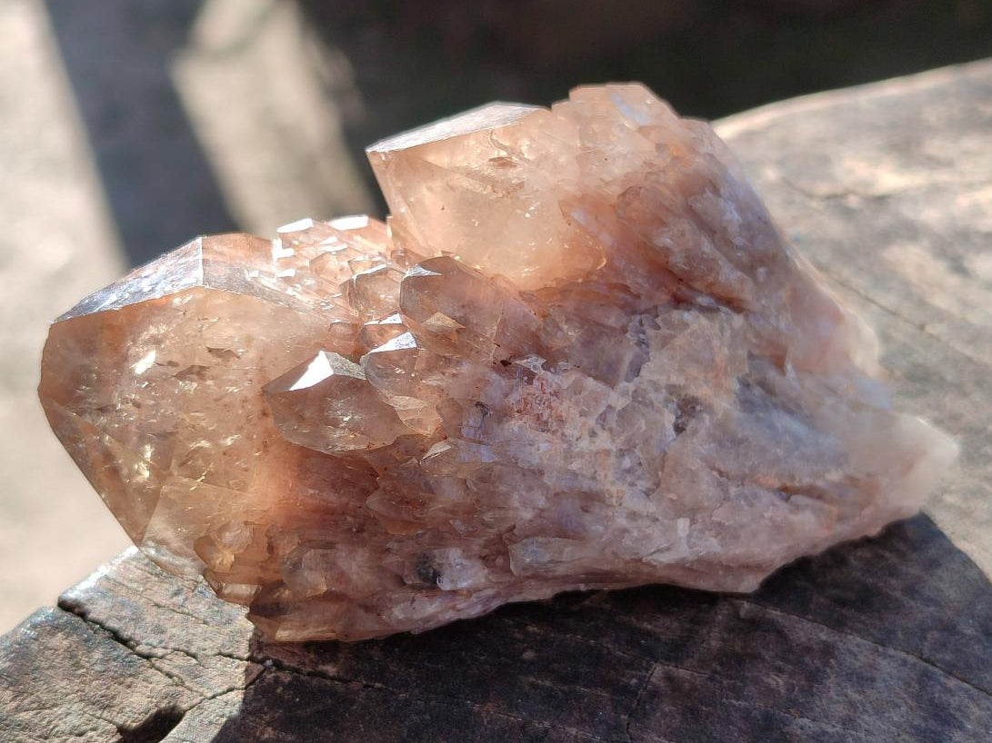 Natural Smokey Luena Quartz Crystals and Clusters x 36 From Luena, Congo - Toprock Gemstones and Minerals 