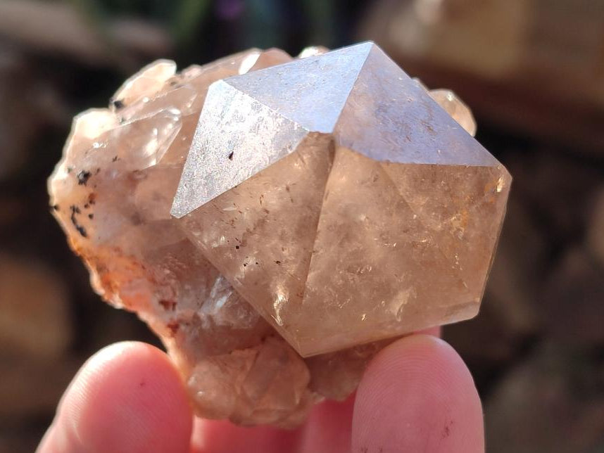 Natural Smokey Luena Quartz Crystals and Clusters x 36 From Luena, Congo - Toprock Gemstones and Minerals 