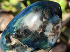 Polished Dumortierite Standing Display Pieces x 6 From Madagascar - Toprock Gemstones and Minerals 