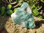 Natural Green Cubic Fluorite Specimens x 6 From Mandrosonoro, Madagascar - Toprock Gemstones and Minerals 