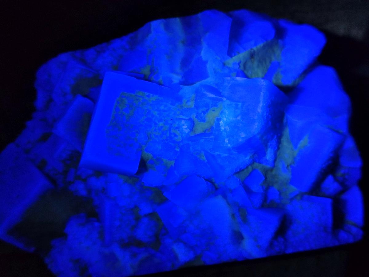 Natural Green Cubic Fluorite Specimens x 6 From Mandrosonoro, Madagascar - Toprock Gemstones and Minerals 