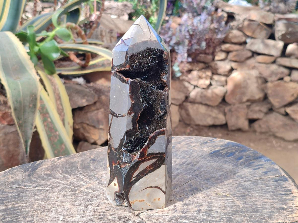 Polished Large Septerye Sauvage Tower x 1 From Mahajanga, Madagascar - Toprock Gemstones and Minerals 