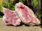 Natural Spherocobaltite Specimens x 6 From Musonoi Mine, Congo - Toprock Gemstones and Minerals 