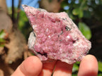 Natural Spherocobaltite Specimens x 6 From Musonoi Mine, Congo - Toprock Gemstones and Minerals 