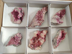 Natural Spherocobaltite Specimens x 6 From Musonoi Mine, Congo - Toprock Gemstones and Minerals 