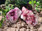 Natural Spherocobaltite Specimens x 6 From Musonoi Mine, Congo - Toprock Gemstones and Minerals 