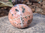 Polished Large Orange Calcite Sphere x 1 From Madagascar - Toprock Gemstones and Minerals 