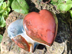 Polished Polychrome Jasper Twin Hearts x 12 From NW Coast, Madagascar - Toprock Gemstones and Minerals 