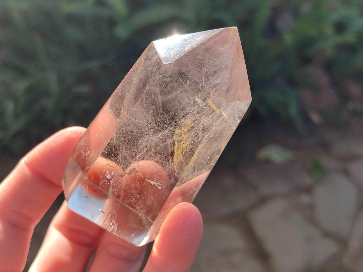 Polished Smokey Quartz Crystals x 12 From Madagascar - Toprock Gemstones and Minerals 