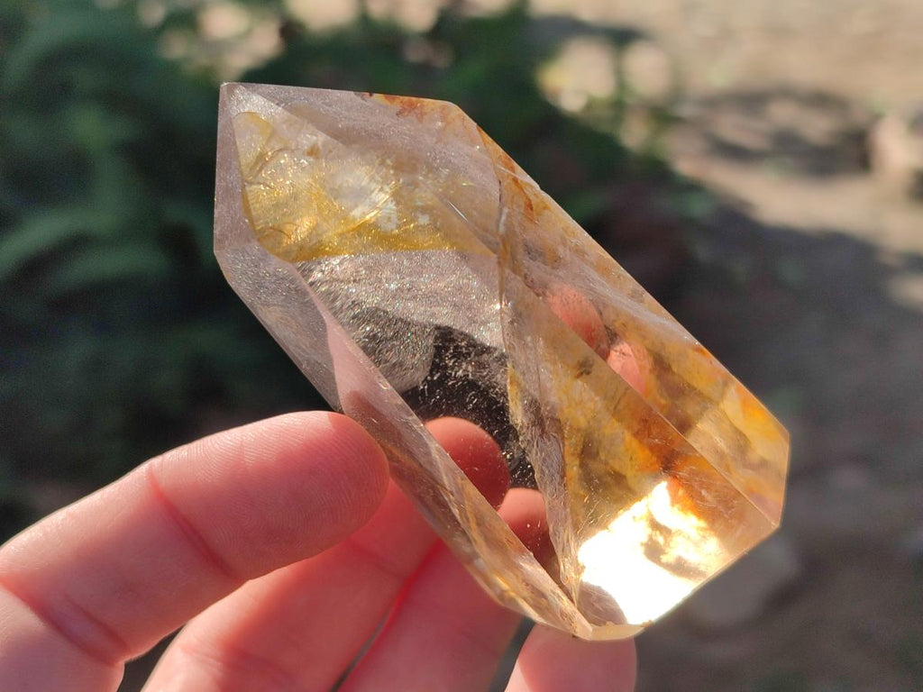 Polished Smokey Quartz Crystals x 12 From Madagascar - Toprock Gemstones and Minerals 