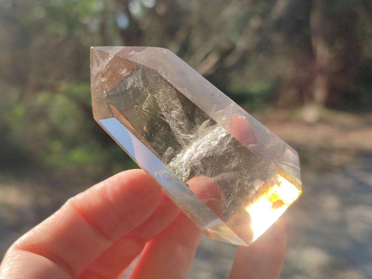 Polished Smokey Quartz Crystals x 12 From Madagascar - Toprock Gemstones and Minerals 