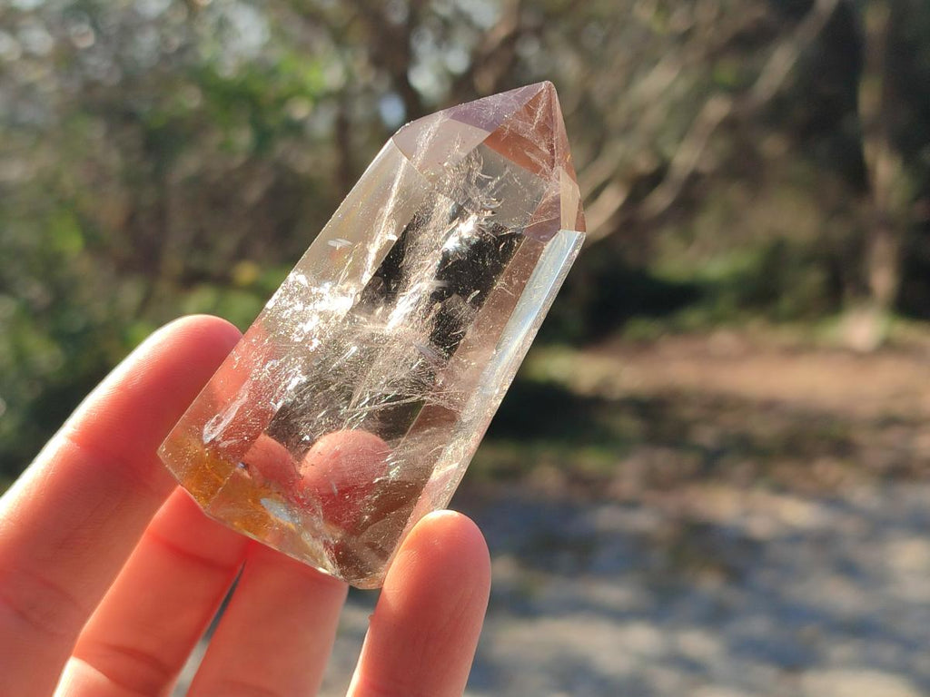 Polished Smokey Quartz Crystals x 12 From Madagascar - Toprock Gemstones and Minerals 