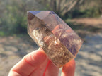 Polished Smokey Quartz Crystals x 6 From Madagascar - Toprock Gemstones and Minerals 