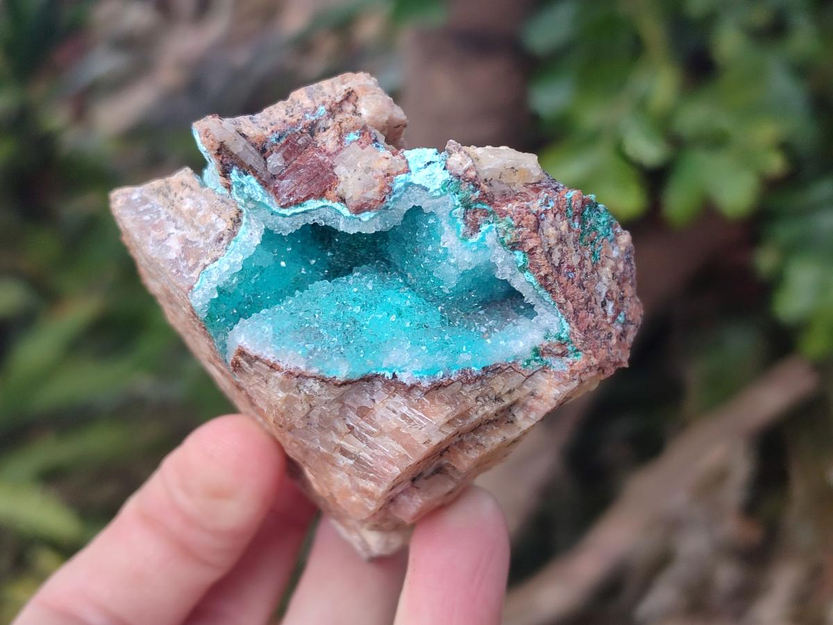 Natural Drusy Coated Chrysocolla Specimens x 3 From Lupoto Mine, Congo - Toprock Gemstones and Minerals 