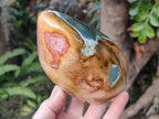 Polished Polychrome Jasper Standing Display Pieces x 2 From NW Coast, Madagascar - Toprock Gemstones and Minerals 