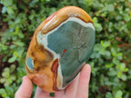 Polished Polychrome Jasper Standing Display Pieces x 2 From NW Coast, Madagascar - Toprock Gemstones and Minerals 