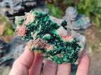 Natural Crystalline Malachite Specimens x 6 From Tenke Fungurume, Congo - Toprock Gemstones and Minerals 