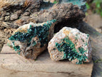 Natural Crystalline Malachite Specimens x 6 From Tenke Fungurume, Congo - Toprock Gemstones and Minerals 