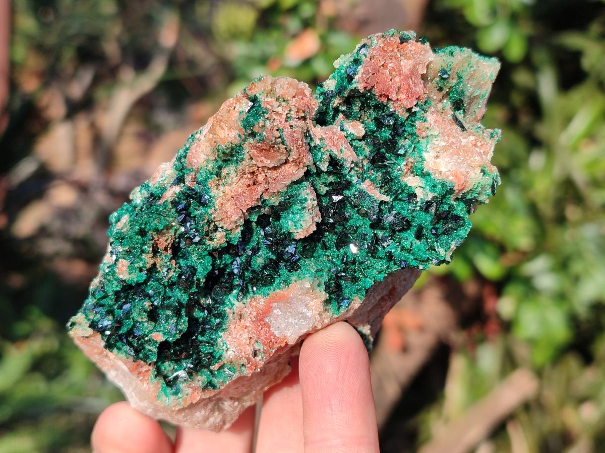 Natural Crystalline Malachite Specimens x 6 From Tenke Fungurume, Congo - Toprock Gemstones and Minerals 