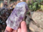 Polished Amethyst Crystals x 6 From Akansobe, Madagascar - Toprock Gemstones and Minerals 