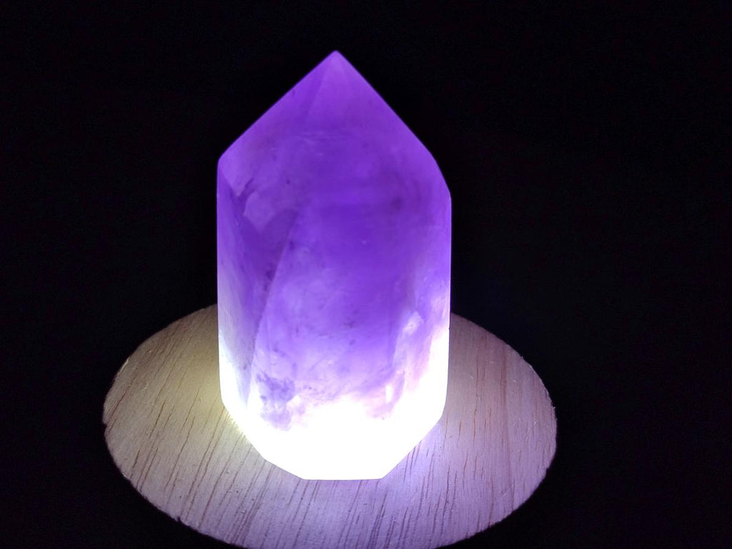 Polished Amethyst Crystals x 6 From Akansobe, Madagascar - Toprock Gemstones and Minerals 