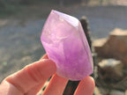 Polished Amethyst Crystals x 6 From Akansobe, Madagascar - Toprock Gemstones and Minerals 