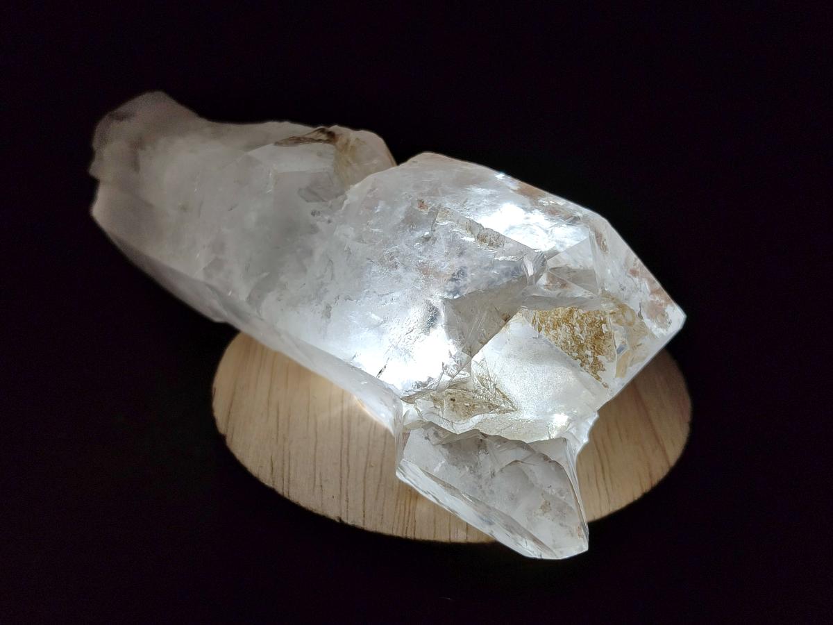 Polished Elestial Girasol Quartz Crystals x 6 From Madagascar - Toprock Gemstones and Minerals 