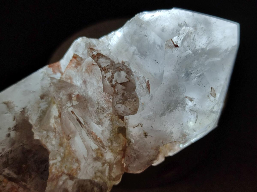 Polished Elestial Girasol Quartz Crystals x 6 From Madagascar - Toprock Gemstones and Minerals 