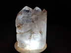 Polished Elestial Girasol Quartz Crystals x 6 From Madagascar - Toprock Gemstones and Minerals 