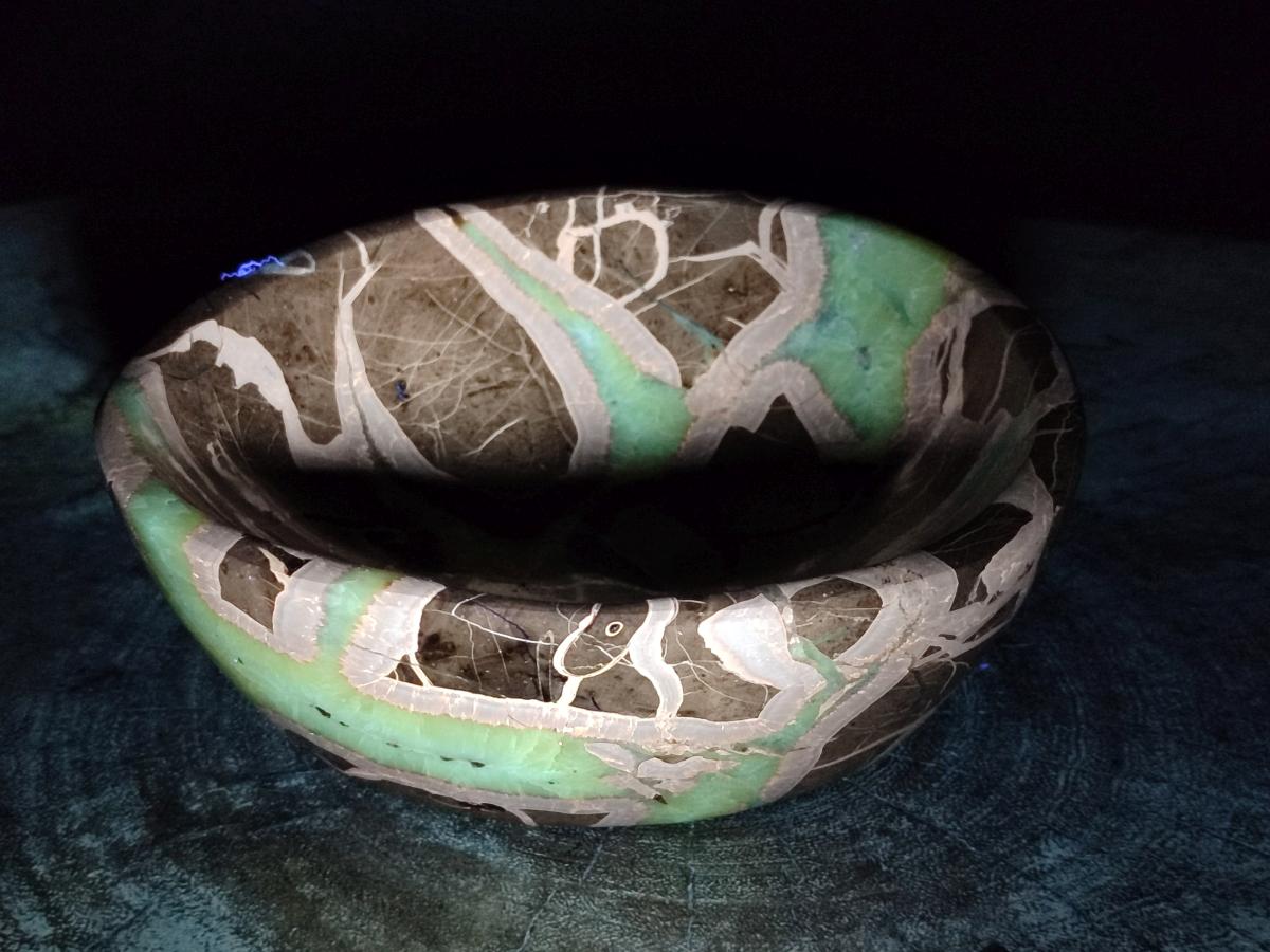 Polished Large Septerye Bowl x 1 From Mahajanga, Madagascar - Toprock Gemstones and Minerals 
