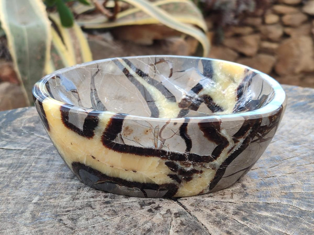 Polished Large Septerye Bowl x 1 From Mahajanga, Madagascar - Toprock Gemstones and Minerals 