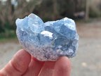 Natural Blue Celestite Specimens x 6 From Sakoany, Madagascar - Toprock Gemstones and Minerals 