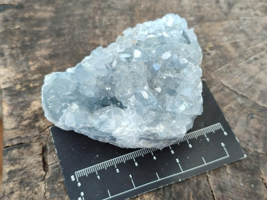 Natural Blue Celestite Specimens x 6 From Sakoany, Madagascar - Toprock Gemstones and Minerals 
