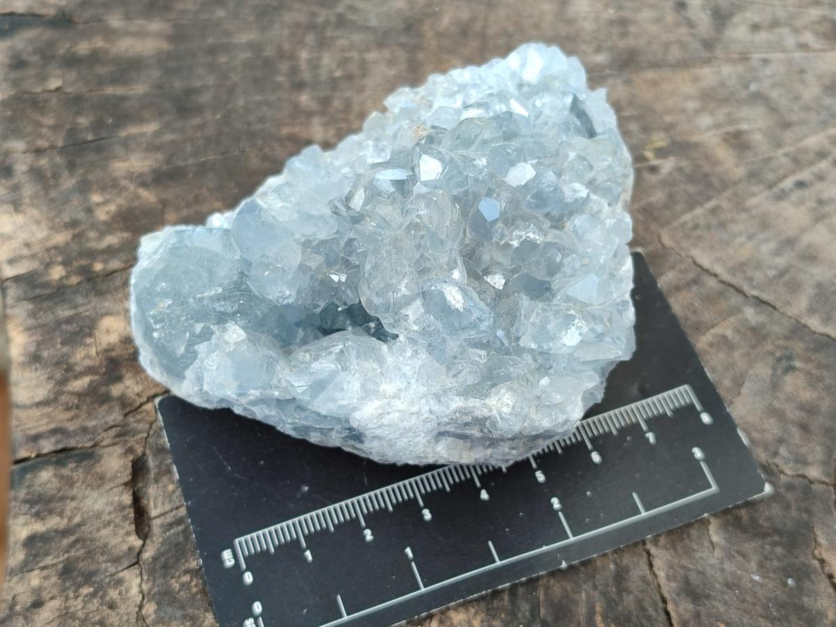 Natural Blue Celestite Specimens x 6 From Sakoany, Madagascar - Toprock Gemstones and Minerals 