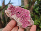 Natural Spherocobaltite Specimens x 6 From Musonoi Mine, Congo - Toprock Gemstones and Minerals 