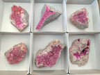 Natural Spherocobaltite Specimens x 6 From Musonoi Mine, Congo - Toprock Gemstones and Minerals 