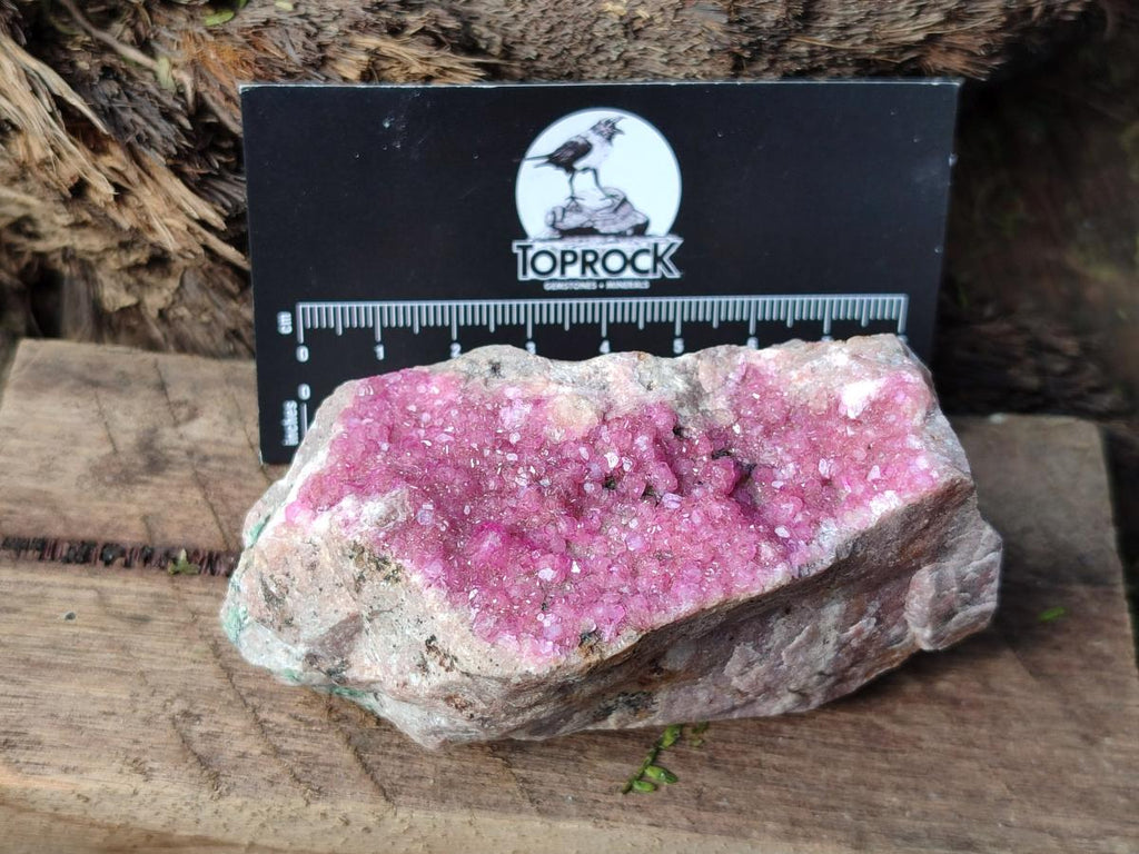 Natural Spherocobaltite Specimens x 6 From Musonoi Mine, Congo - Toprock Gemstones and Minerals 
