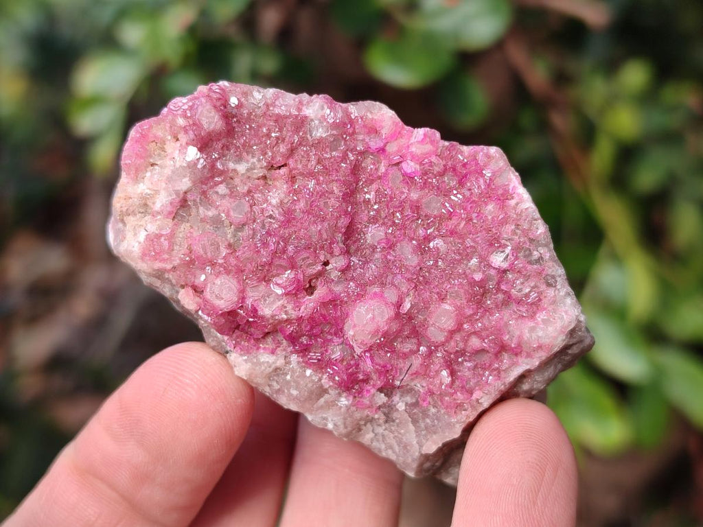 Natural Spherocobaltite Specimens x 6 From Musonoi Mine, Congo - Toprock Gemstones and Minerals 