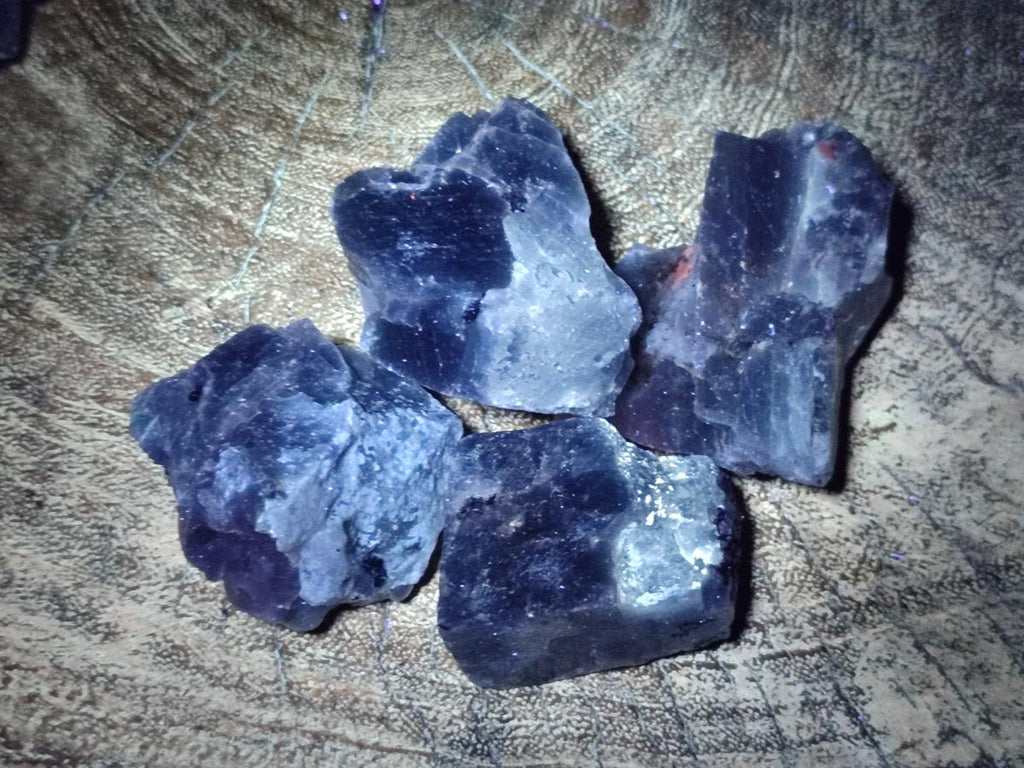Natural Sky Blue Calcite Specimens with Antimony inclusions x 35 From Spitzkop, Namibia - Toprock Gemstones and Minerals 