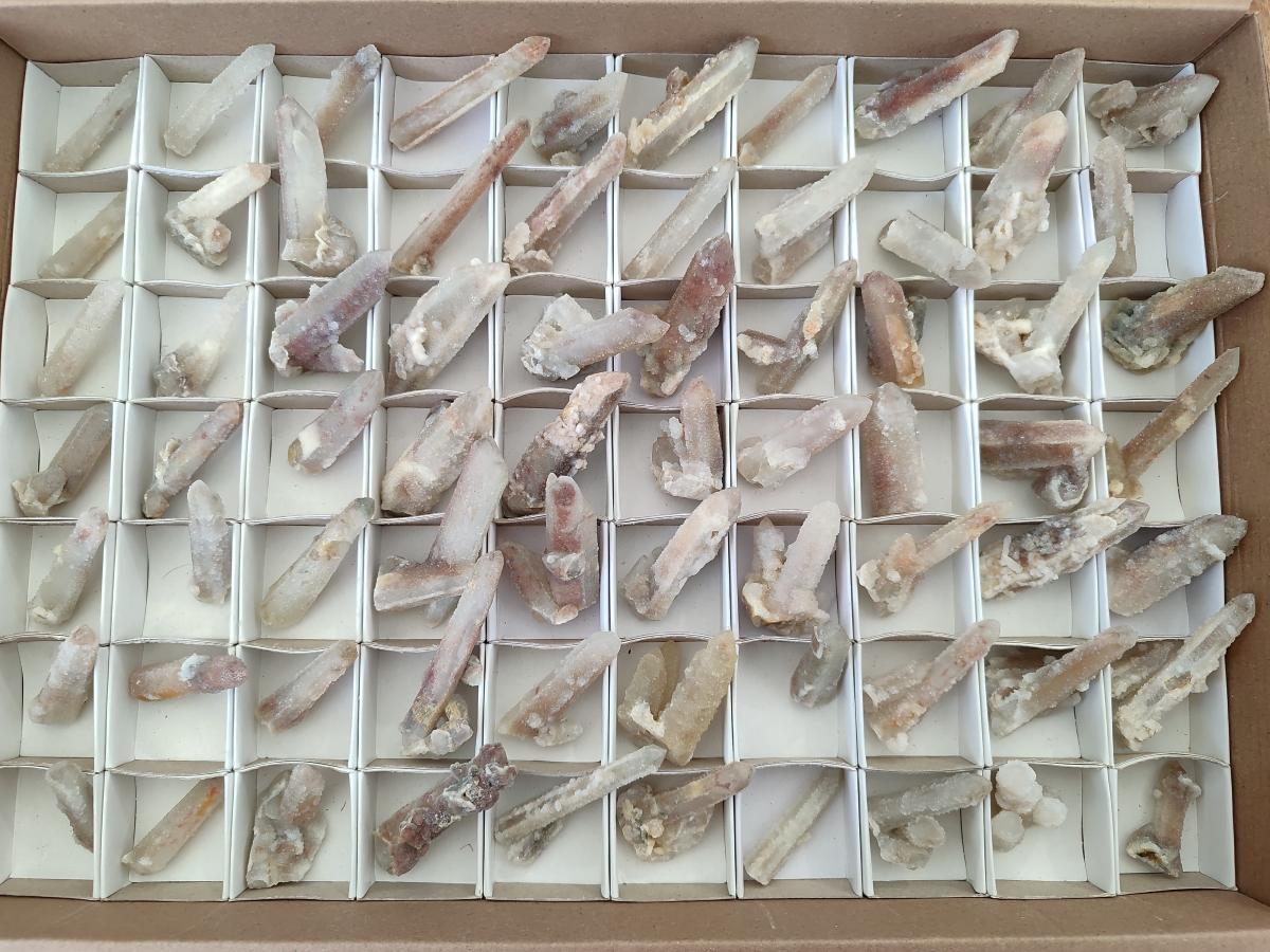 Natural Drusy Fairy Spirit Quartz Crystals x 70 From Boekenhouthoek, South Africa - Toprock Gemstones and Minerals 