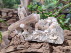 Natural Drusy Fairy Spirit Quartz Clusters x 3 From Boekenhouthoek, South Africa - Toprock Gemstones and Minerals 