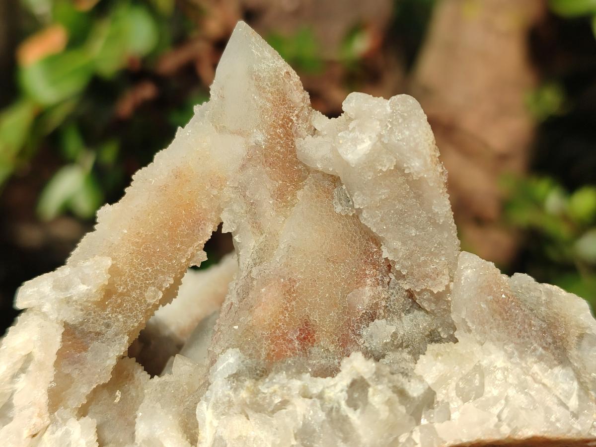Natural Drusy Fairy Spirit Quartz Clusters x 3 From Boekenhouthoek, South Africa - Toprock Gemstones and Minerals 