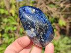 Polished Dumortierite Standing Display Pieces x 6 From Madagascar - Toprock Gemstones and Minerals 