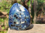 Polished Dumortierite Standing Display Pieces x 6 From Madagascar - Toprock Gemstones and Minerals 