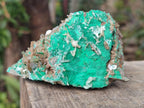 Natural Rare Bladed Barite with Malachite Specimens x 3 From Shangulowé Mine, Congo - Toprock Gemstones and Minerals 